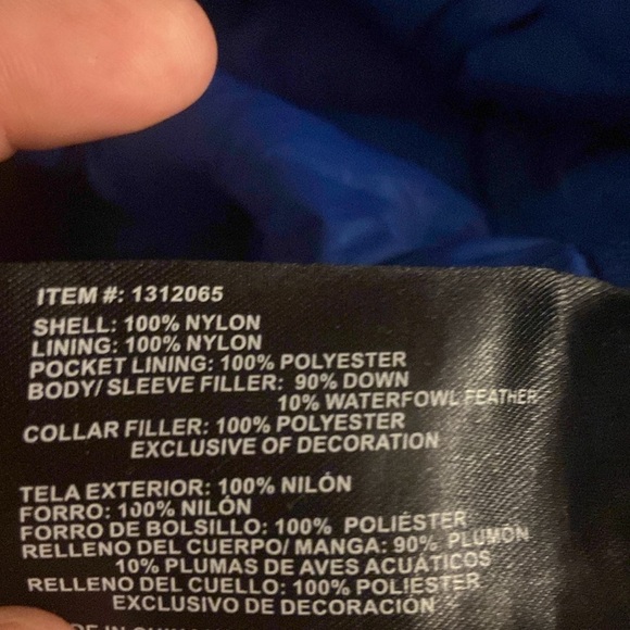 Gerry Men’s insulated Light Weight Puffer Jacket Down Filled Sz M Black - Picture 6 of 6